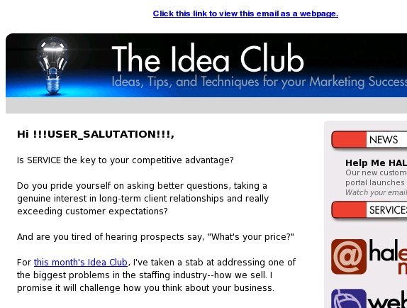 [Idea Club] Be an UNSTAFFING firm?