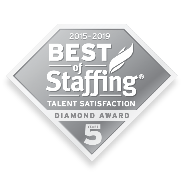Best of Staffing - Talent Satisfaction - Diamond Award