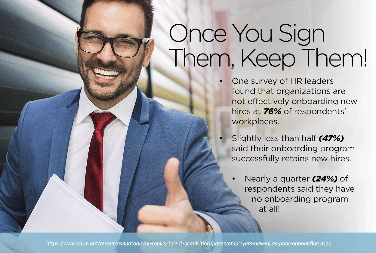 Infographic: Once You Sign Them, Keep Them!