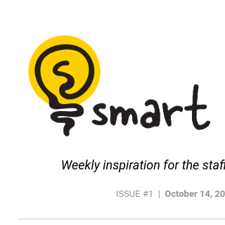 SMART IDEAS Weekly, issue #1